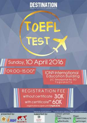 DESTINATION TOEFL