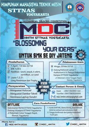 Mechanical Drawing Competition di STTNAS Yk