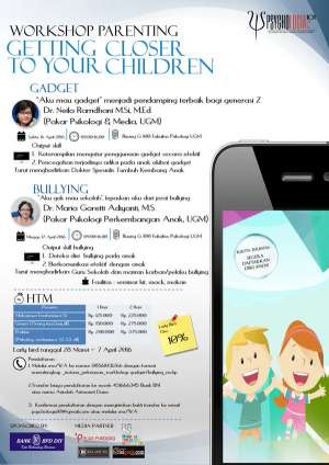Workshop Parenting di Fak. Psikologi UGM 
