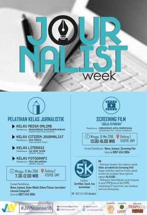 Journalist Week 2016