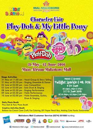 Character Fair Play Dooh and My Little Pony 