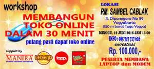Membangun Toko Online di RM Sambel Cablak 