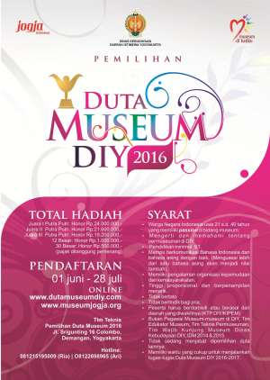 Ajang Pemilihan DUTA MUSEUM DIY 2016