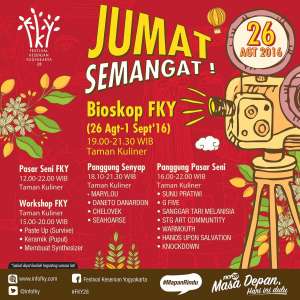JUMAT SEMANGAT | 26 Agustus 2016 |FKY28 | Taman Kuliner Condong Catur