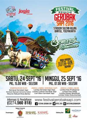 Festival Gerobak Sapi 2016 | 24 - 25 September 2016 | Stadion Sultan Agung Bantul