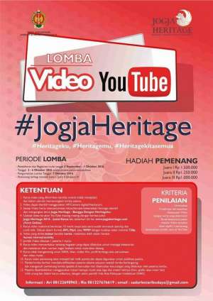Lomba Video You Tube | Jogja Heritage
