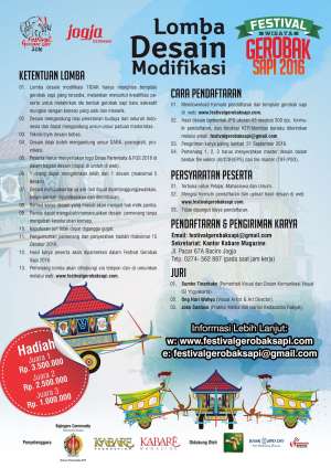 Lomba Desain Modifikasi Gerobak Sapi | 21 September 2016