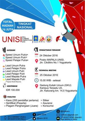Unisi Wall Climbing Competition