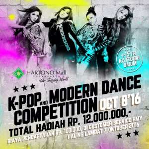 K-Pop and Modern Dance Competition