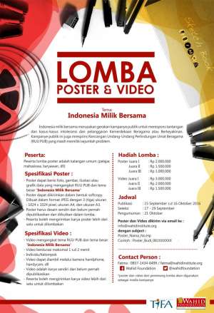 Lomba Poster Dan Video