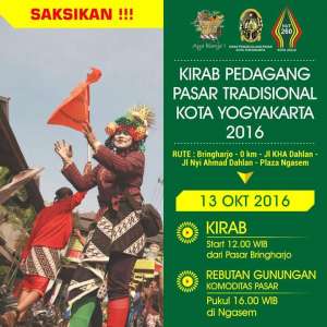 Kirab Pedagang Pasar Tradisional | 13 Oktober 2016