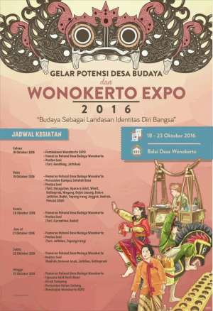 Gelar Potensi Desa Budaya dan Wonokerto Expo 2016 