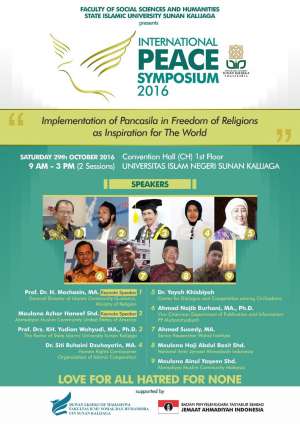 International Peace Symposium 2016