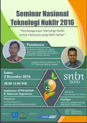 Seminar Nasional Teknologi Nuklir 2016 