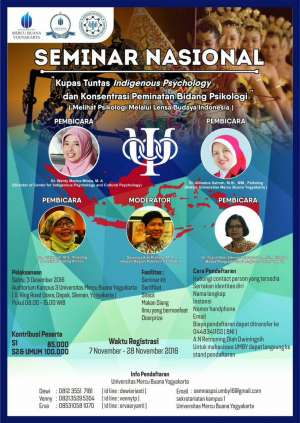 Seminar Nasional Indigenous Psychology dan Konsentrasi Peminatan Bidang Psikologi