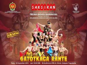 Pagelaran Wayang Orang | Gatotkaca Rante