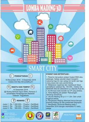 Lomba Mading 3D "Smart City"