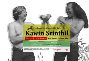 Kolaborasi Seni Rupa Akhir Tahun "Kawin Srinthil"