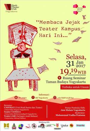 Bincang-bincang Teater "Membaca jejak Teater Kampus Hari Ini"