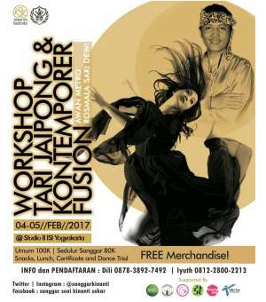Workshop Tari Jaipong & Kontemporer Fusion