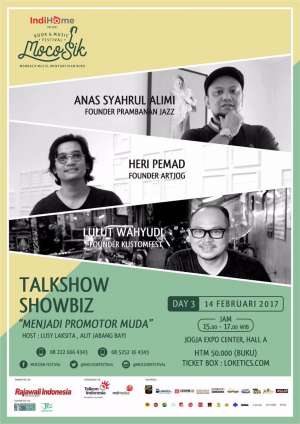 Talkshow Showbiz "Menjadi Promotor Muda" 