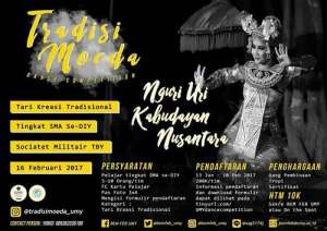 Dance Competition tingkat SMA se-DIY dengan tema Nguri-nguri Kebudayaan Nusantara