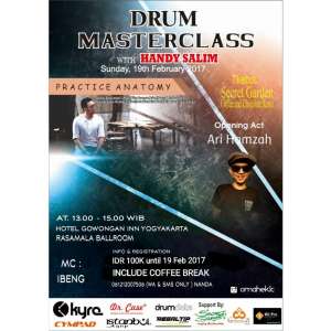Drum Masterclass with Handy Salim