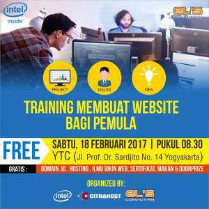 Training Membuat Website Bagi Pemula 