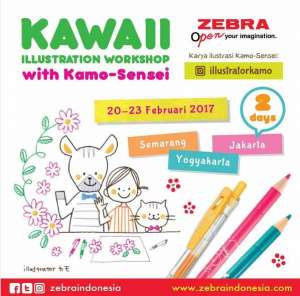 Kawaii Illustration Workshop with Kamo-Sensei