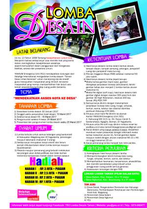 Lomba Desain YEU Tema 