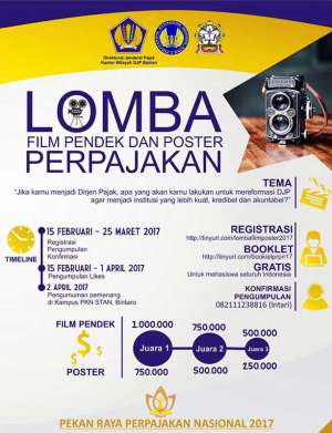 Lomba Film Pendek dan Poster Perpajakan