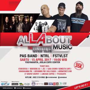 All About Music "The Unifier" bersama Pas Band,NTRL dan FSTVLST
