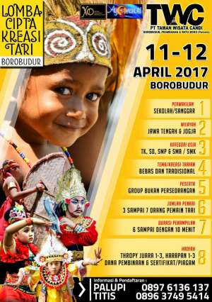 Lomba Cipta Kreasi Tari Borobudur 2017