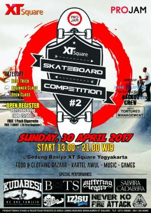 XT Square Skateboard Competition #2