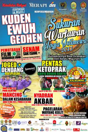 Sukuran Wartawan Jogja Istimewa "Kuden Ewuh Gedhen"