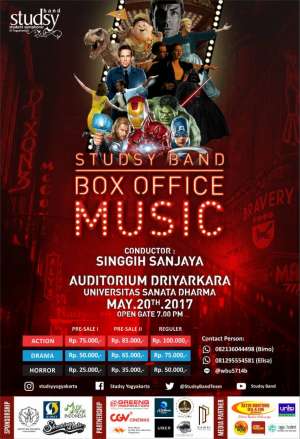 Studsy Band "Box Office Music di Universitas Sanata Dharma