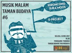 Musik Malam TBY #6 bersama Keroncong Suka Moos