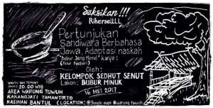 Pertunjukan Sandiwara Bahasa Jawa Kelompok Sedhut Senut 