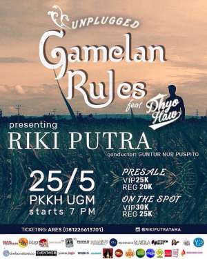 Gamelan Rules presenting Riki Putra