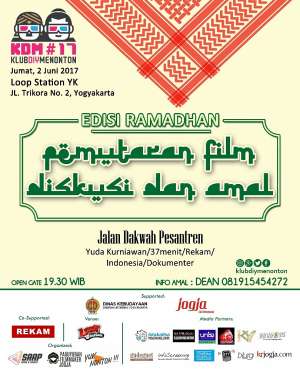 KDM Edisi Ramadan,Pemutaran Film dan Diskusi Amal