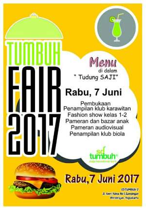 Tumbuh Fair 2017, Tudung Saji