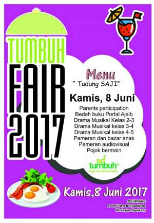 Tumbuh Fair 2017, Tema Tudung Saji