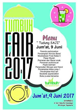 Tumbuh Fair 2017,Tema Tudung Saji