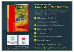 Peluncuran Antalogi Tuhan dari Hal-hal Bisu