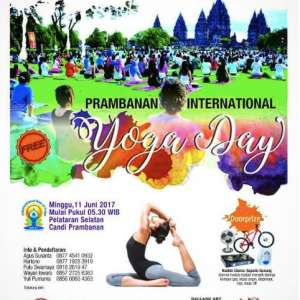 Prambanan International Yoga Day