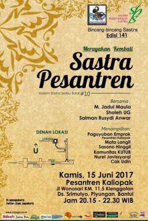 Malam Sastra Seribu Bulan "Merayakan Kembali Sastra Pesantren"