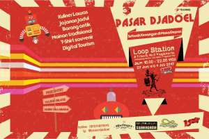 Pasar Djadoel di Loop Station Jogja