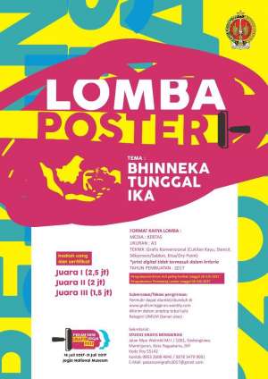 Lomba Poster dengan Tema Bhinneka Tunggal Ika
