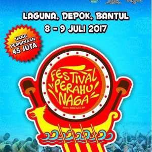 Festival Perahu Naga di Laguna Depok Parangtritis Bantul