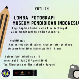 Lomba Fotografi Museum Pendidikan Indonesia
